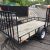 2015 carry-on utility trailer 6'x12' open with 2 Gates will trade - $1200 - Image 1
