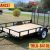 Leonard Low-Side Utility trailers-5'x8,5'x10,6'x10',6'x12',$0 Down OR - $1059 - Image 1