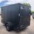 2018 Rock Solid 6x10 75 inch int. height Matte Black Enclosed Trailer - $3895 - Image 2