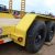 YELLOW 20' Tandem CAR HAULER, Black Wheels REMOVABLE FENDERS carhauler - $3895 - Image 1