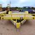 YELLOW 20' Tandem CAR HAULER, Black Wheels REMOVABLE FENDERS carhauler - $3895 - Image 2