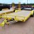 YELLOW 20' Tandem CAR HAULER, Black Wheels REMOVABLE FENDERS carhauler - $3895 - Image 3