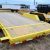 YELLOW 20' Tandem CAR HAULER, Black Wheels REMOVABLE FENDERS carhauler - $3895 - Image 4