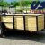 Wood Side Landscape Trailer H-Duty 4 Board High - 3500lb Axle / 15