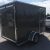 CHARCOAL 6x10 ENCLOSED MOTORCYCLE CARGO TRAILER Trailers - $2475 - Image 1