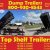 Dump Trailer 7 x 16 x 48 Commercial Large capacity Trailers - $7995 - Image 1 Dump Trailer 7 x 16 x 48 Commercial Large capacity Trailers - $7995 - Image 1