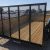 American Manufacturing 7x12 Utility Trailer w/ wood sides gate - $1799 - Image 1 American Manufacturing 7x12 Utility Trailer w/ wood sides gate - $1799 - Image 1