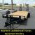 14K Equipment Trailer Flatbed 20 16 7 ton car hauler 24 NEW used open - $4599 - Image 1