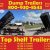 Dump Trailers 7 x 14 16,000 lb Trailer with Tarp Ramps and 3/16 Floors - $7995 - Image 2