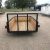 5X8 Wood Side Landscape Utility Trailer With Ramp Gate - $1049 - Image 3