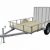 Leonard 6' x 8' Aluminum Trailer - We Finance, $0 Down - OR - $1899 - Image 3