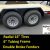 14K Equipment Trailer Flatbed 20 16 7 ton car hauler 24 NEW used open - $4499 - Image 4