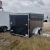 7x16ft ATV TRAILERS Black Tandem Axle Enclosed Trailer with Ramp - $3595 - Image 3