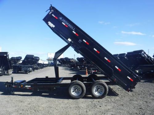 Iron Bull 7x16 14K Dump DP #28 - $8499 | Motorcycle Trailer