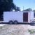 7x16 Wht Ext Trailer with Bar Lock Side Door and Two 3.5K Axles, - $3252 - Image 1