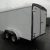 New WHITE 7x14-7K Cargo Trailer w/Rear Barn Doors/Side Dr/Radials - $4099 - Image 2