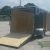 ENCLOSED TRAILER for sale 7 x 10ft BLACK EXT. trailer NEW, - $2727 - Image 2
