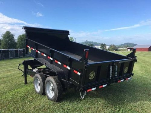 14ft 16k Aardvark Dump Trailer - $9990 | Motorcycle Trailer