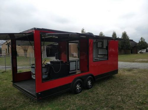 !! 8.5x20 Gullwing Concession with Specialized Cooker - $47,000 ...