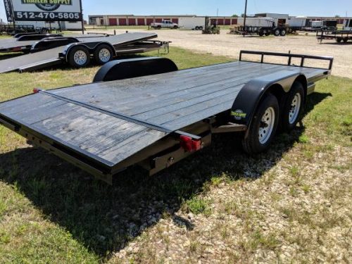 18 X 82 WOOD DECK CAR HAULER TRAILER - $2095 | Motorcycle Trailer