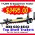 14,000 lb Equipment Trailer With Ramps Trailers Priced To Sell NOW !! - $3495 - Image 1