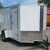 Moving Trailer for sale! NEW Vnose Wht Exterior 6x10 w/ Ramp Door, - $1982 - Image 1
