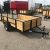 5X8 Wood Side Landscape Utility Trailer With Ramp Gate - $1049 - Image 1