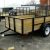 Wood Side Landscape Trailer H-Duty 4 Board High - 3500lb Axle / 15