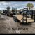 2019 14K Equipment Trailer Flatbed 20 7 ton car hauler 18 used open - $3899 - Image 1