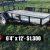 Utility Trailers & Flat Trailers For Sale Starting @ $1,200 - $1200 - Image 1