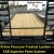 14K Equipment Trailer Flatbed 20 16 7 ton car hauler 24 NEW used open - $4499 - Image 2