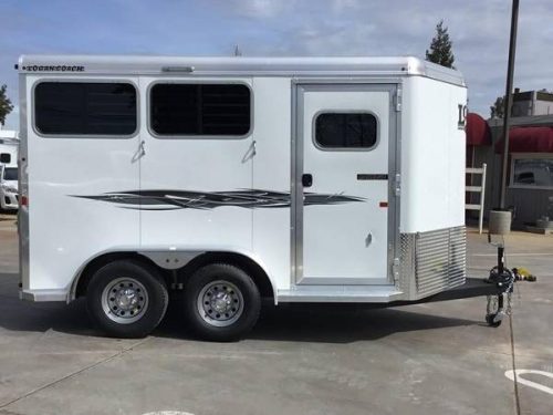 NEW 2019 Logan Coach 2 horse rampage Horse Trailer - $18195 ...