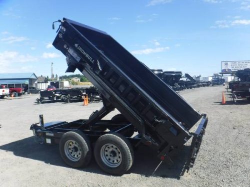 IRON BULL 5X10 10K HD DUMP - $5499 | Motorcycle Trailer