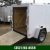 CARGO TRAILERS IN STOCK! White Ext 5x6 Enclosed Trailer with Ramp, - $1641 - Image 1