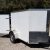 CARGO TRAILERS! 5x6 White Exterior Enclosed Trailer with RAMP, - $1919 - Image 2