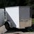5x6ft CARGO TRAILERS IN STOCK! Enclosed Trailer with REAR DOOR, - $1958 - Image 2