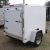 CARGO TRAILERS IN STOCK! White Ext 5x6 Enclosed Trailer with Ramp, - $1641 - Image 2