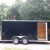 Enclosed Cargo 7 foot by16 foot Black Exterior NEW for SALE!, - $3890 - Image 2