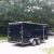 Enclosed Cargo 7 foot by16 foot Black Exterior NEW for SALE!, - $3890 - Image 3
