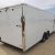 8.5 'x 24 White EXT Motorcycle Trailer w- Drings -NEW TRAILER!, - $5720 - Image 1