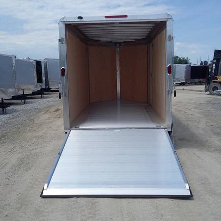 2020 Aluma Enclosed Tandem Axle Trailers AE714TA - $9650 | Motorcycle ...