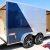 7x14 Two Toned Blue/Silver Enclosed Cargo Trailer New! - $5695 - Image 2