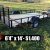 Utility Trailers & Flat Trailers For Sale Starting @ $1,200 - $1200 - Image 2