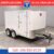 2024 CarryOn 6 X 12 Enclosed Cargo Trailer White - $6,169 (CALL 346-552-8129 FOR AVAILABILITY) - Image 1