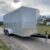 2024 LOOK 7' X 16' TANDEM AXLE ENCLOSED CARGO TRAILER W/ SPARE SILVER - $8,800 (WEATHERFORD) - Image 1