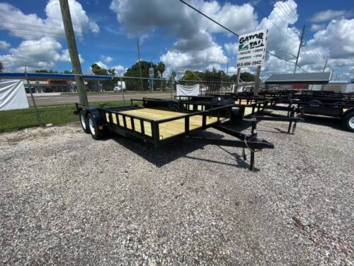 7X16 ATV UTILITY TRAILER! WITH BRAKES! LED LIGHTS! NEW! - $3,099 (Gator ...