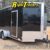 New 7x16 2024 Black Cargo Trailer V nose 7 x 16 TA | Enclosed Trailers - $7,999 (Custom Order | Service | Financing AVAILABLE ✅ 833-317-4448) - Image 1