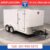 2023 CarryOn 7 X 14 Enclosed Cargo Trailer White - $6,159 (CALL 361-998-9373 FOR AVAILABILITY) - Image 1