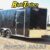 8.5X16 BLACK REAR RAMP DOOR Cargo Trailer CONTINENTAL CARGO 7K - $8,999 (💥Hattiesburg Right Trailers 833-317-4448💥) - Image 1