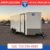 2025 Interstate 7 X 16 Victory VNose Cargo Trailer White - $7,349 (CALL 725-238-4589 FOR AVAILABILITY) - Image 1